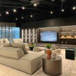 Open concept living room Irvine modern interior