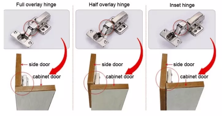 A detail shot showing the precision of the cabinet edges or hinges.